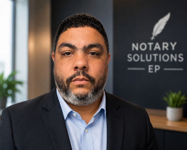 Notary Solutions EP professional notary